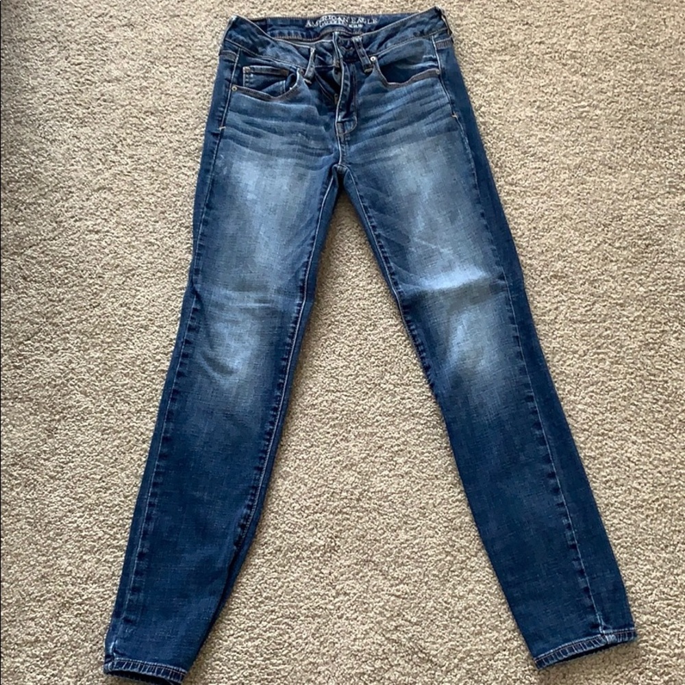 American eagle super stretch skinny jeans